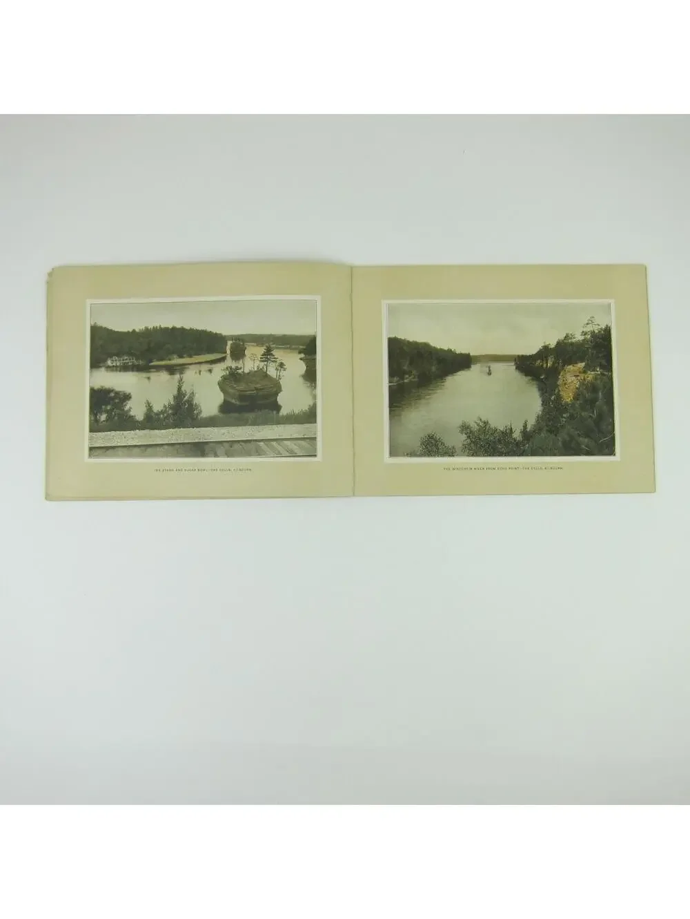 Chicago Milwaukee St. Paul Railway Book Kilbourn Dells of Wisconsin Antique 1907